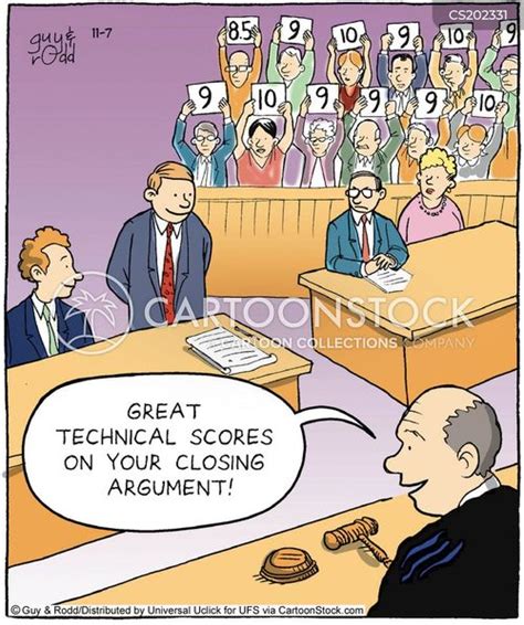 Jury Duties Cartoons and Comics .